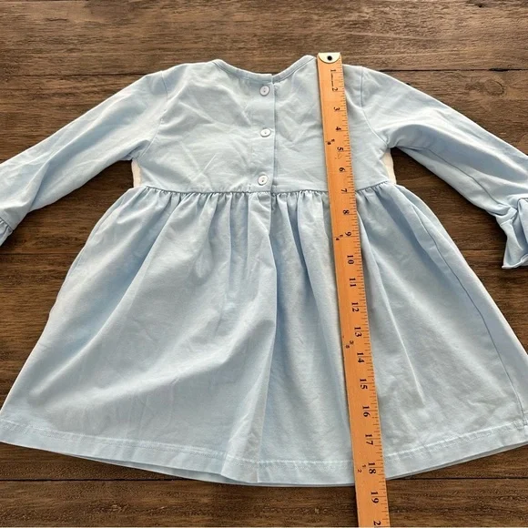 MK Clothing Designs girls 4T Smocked Disney Toy Story Knit Top Characters Blue - Picture 4 of 6